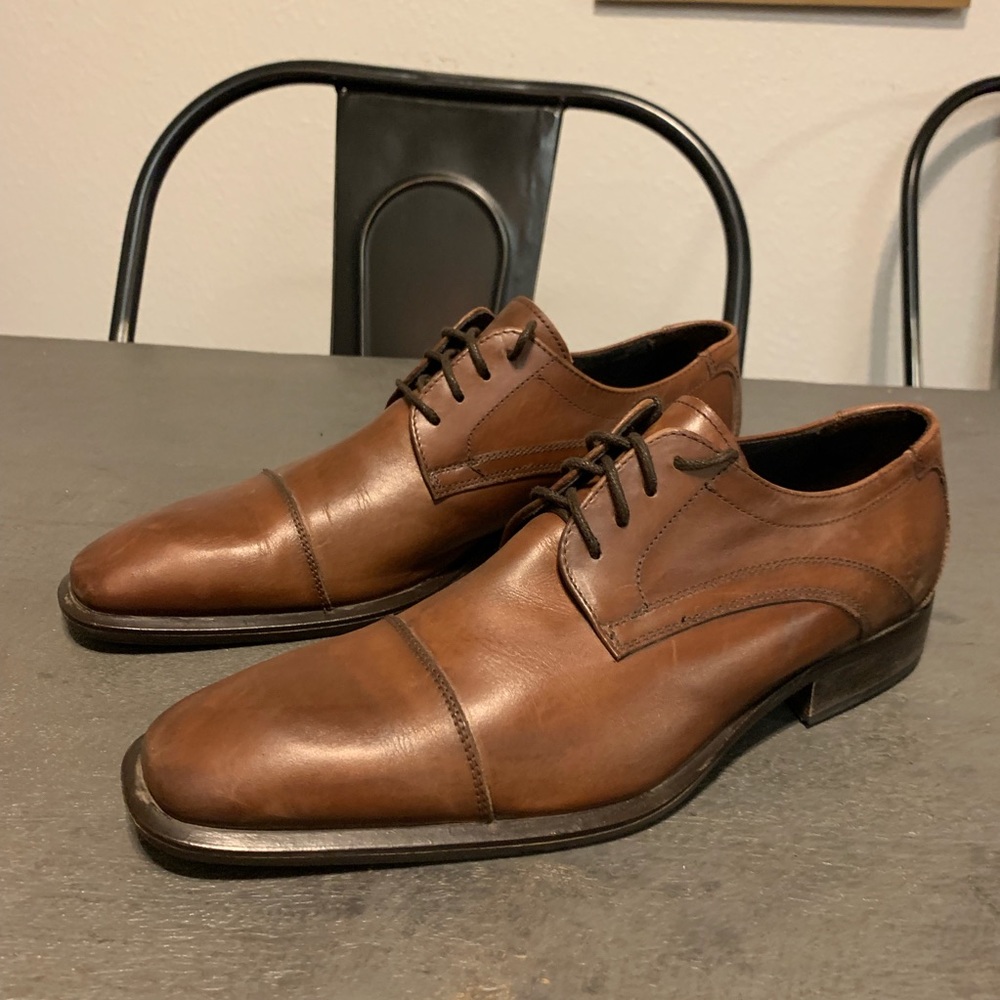 Men’s pronto uomo leather dress shoe